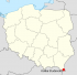 Location of Koliba on the map of Poland